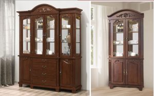 Вітрина Барселона (горіх) ID:11284