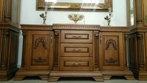 Вітальня Стефанія (горіх) - Комод  (Світ меблів СОФІЯ)