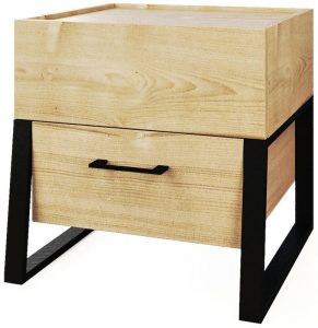 ЛОФТ - Тумба приліжкова ЛОФТ - Тумба приліжкова (Світ меблів СОФІЯ)