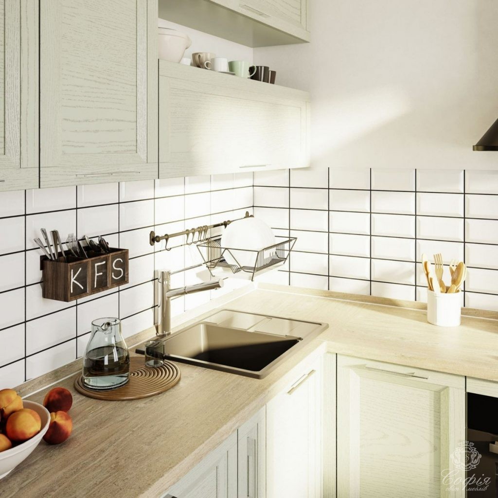 Кутова кухня #18 виконана у світлих тонах Кутова кухня #18 виконана у світлих тонах - Світ меблів СОФІЯ